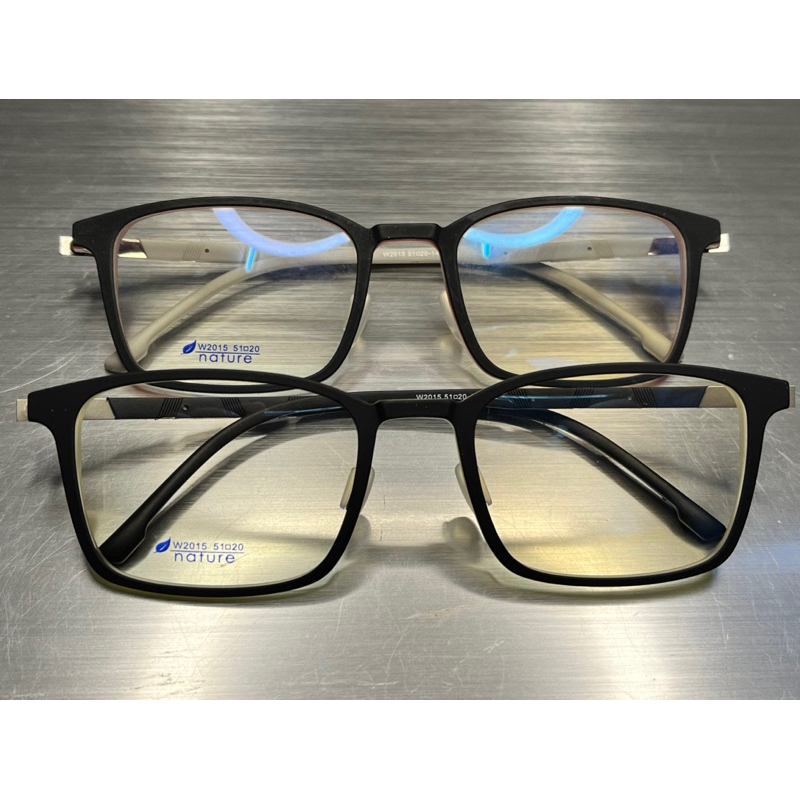 ［輕量設計］全新眼鏡架W2015 親膚矽膠 薄鋼鏡腳 繽紛馬卡龍色 網紅系大框 極輕量設計