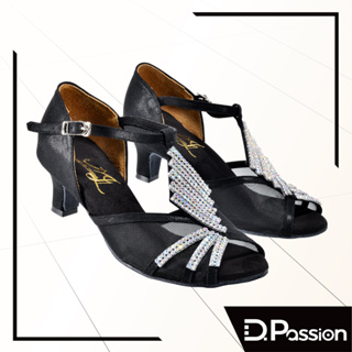 【D.Passion美佳莉】拉丁社交舞鞋 4152 黑 1.8吋 MIT系列