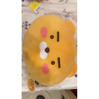 kakao friends正版腮紅萊恩抱枕娃娃全新