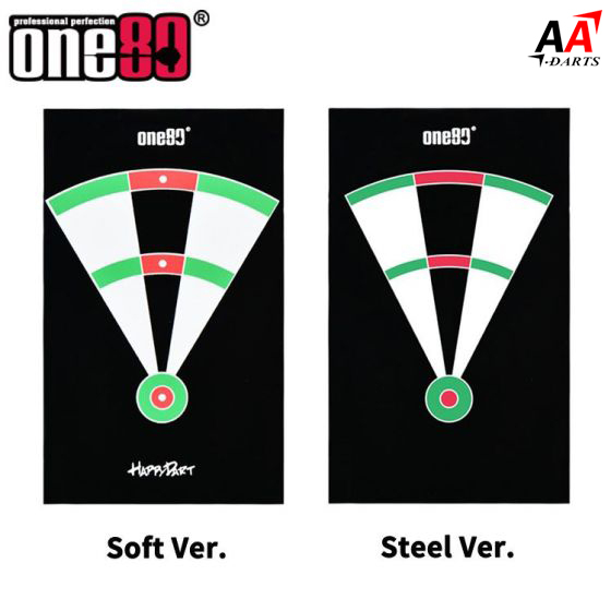 【AA飛鏢專賣店】飛鏢靶 "One80" Beat Board SOFT / STEEL ver. (靜音靶)