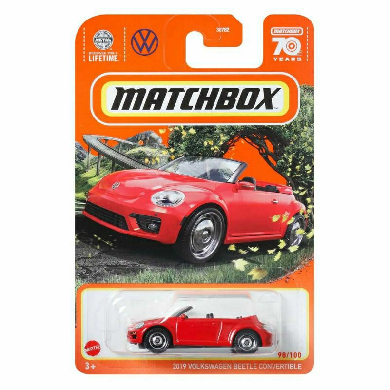 ^.^飛行屋(全新品)MATCHBOX 火柴盒小汽車 合金車//福斯 2020 Volkswagen Beetle金龜車