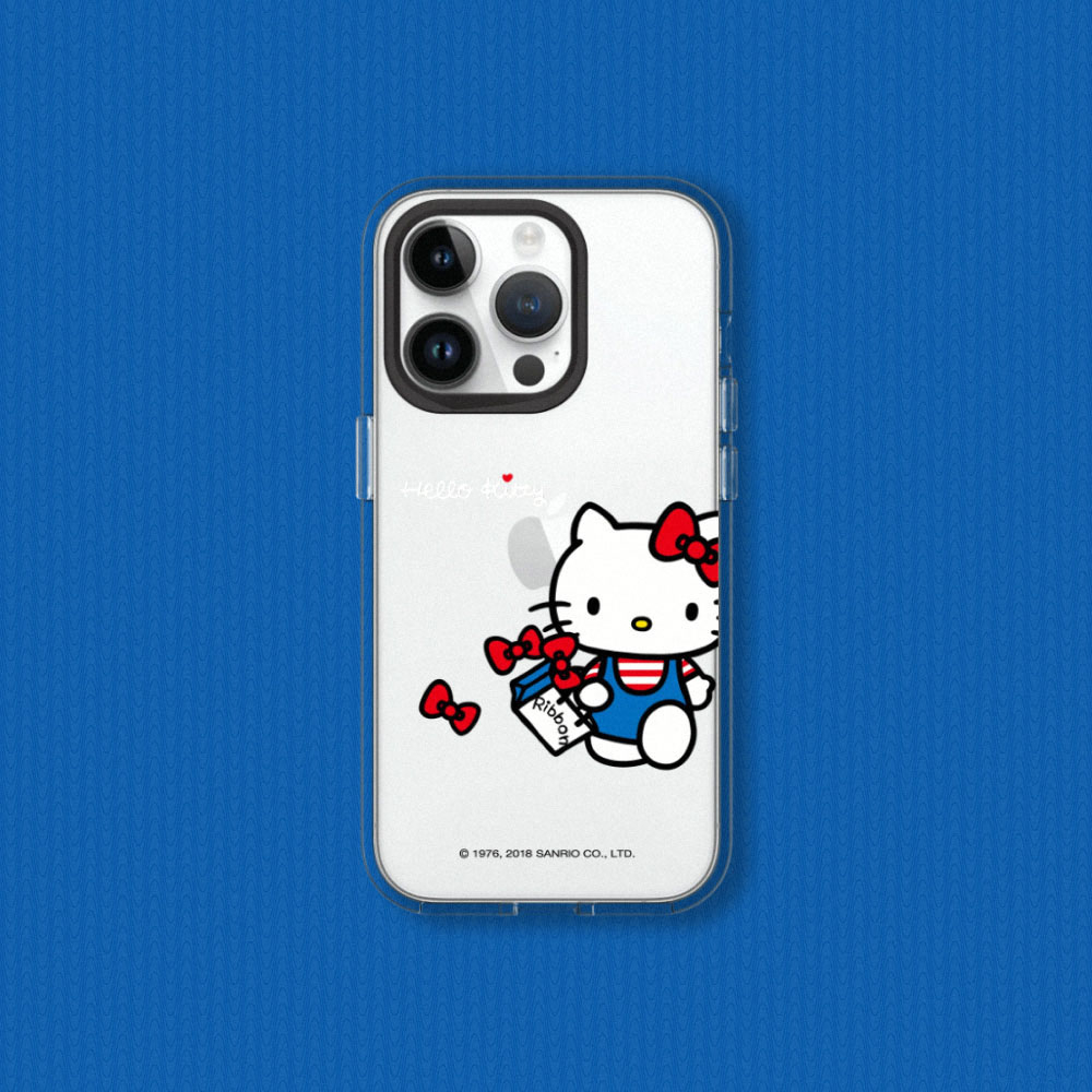 犀牛盾 適用iPhone Clear透明防摔手機殼∣Hello Kitty系列/Shopping day