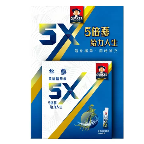 桂格 5X參蔘濃縮精華飲 15毫升 X 34入 #128443  📣好市多-COSTCO代購