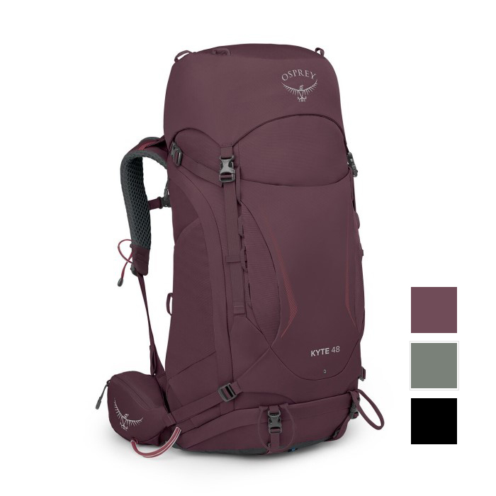 Osprey 美國 Kyte 女款 48L 輕量登山背包 自助旅行包 XS/S 3色可選 Kyte48 綠野山房