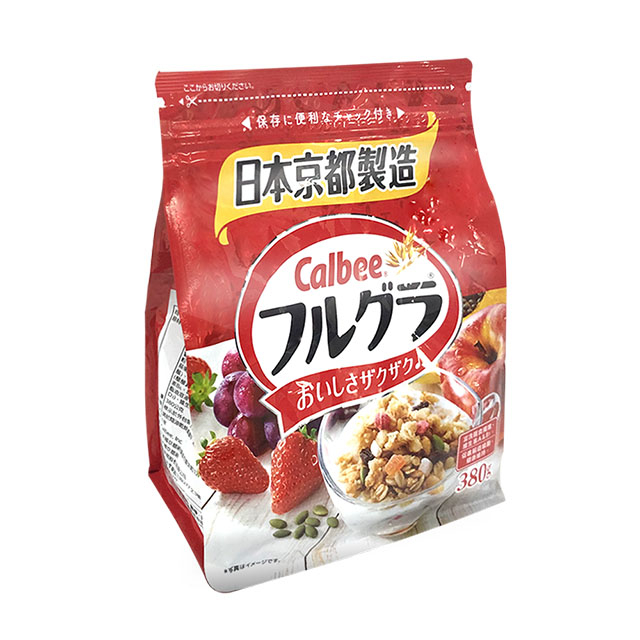 日本【Calbee卡樂比】 富果樂水果麥片(380g)