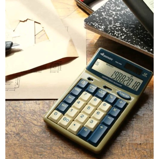 日本 DULTON BONOX 美式復古計算機  鍵盤按鍵款式 工業風 會計 財務 計算機 文具 辦公用
