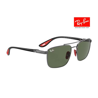 RayBan RB3715-M 雷朋品牌太陽眼鏡｜法拉利車隊聯名大臉運動駕車飛行員款墨鏡 男生品牌眼鏡框【幸子眼鏡】