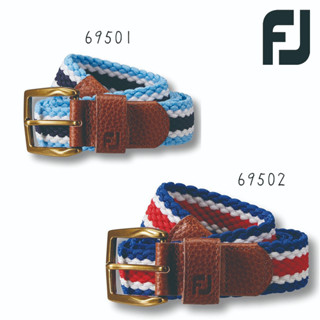 ＊立航高爾夫＊Footjoy 男用高爾夫編織皮帶 #69501 / #69502