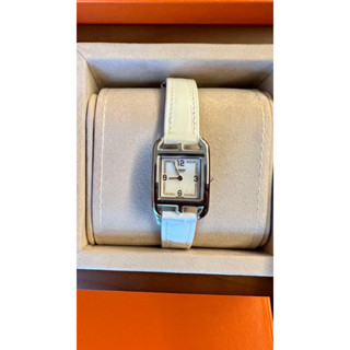 （售出）Hermes 愛馬仕Cape Cod腕錶 31mm 鑽石鱷魚皮