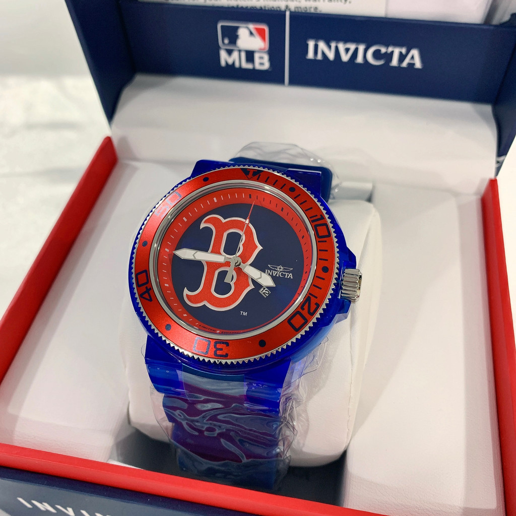 (Little bee小蜜蜂精品)INVICTA 英威塔 MLB聯名款 石英款橡膠錶