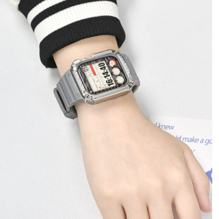 ［Moon]Apple Watch錶帶 8 錶帶 電子風錶帶 運動錶帶 44 40 6 SE S7 41mm錶帶