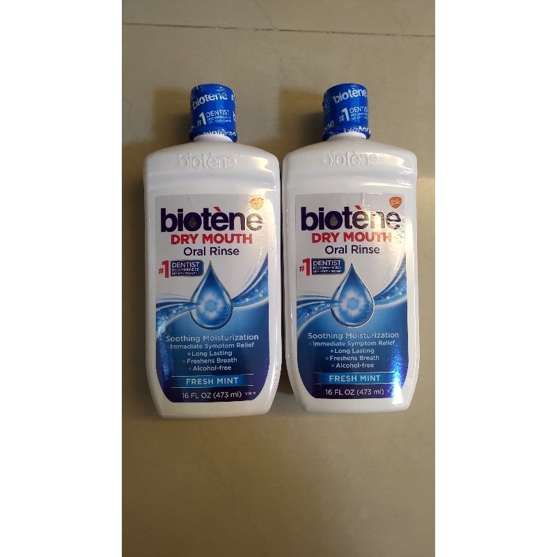 Biotene 白樂汀 漱口水 清新薄荷漱口水 藍瓶 473ml 即期品出清 2023/8/4