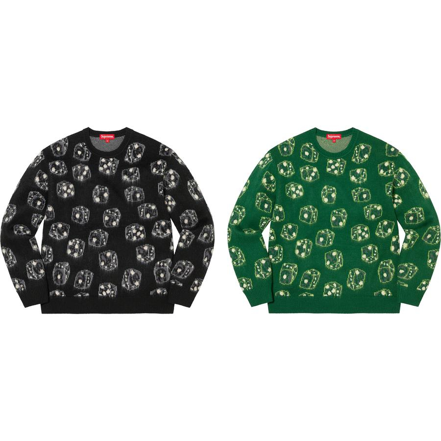 [Blank Galleria] SUPREME FW22 DICE SWEATER 骰子 毛衣 長袖毛衣