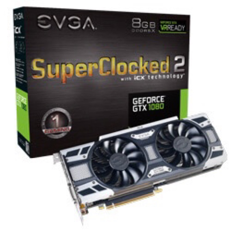 ［已預約，勿下標］EVGA GeForce GTX 1080 SC2 GAMING