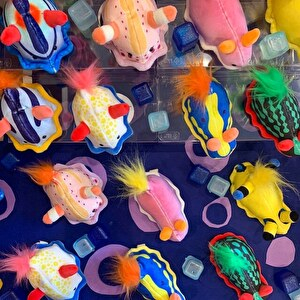 💖啾啾💖現貨 日本正品 8款 海底世界 水族館 寶石海蝸牛 海蛞蝓 海兔 海兔子 海牛 12cm 沙包 娃娃 玩偶