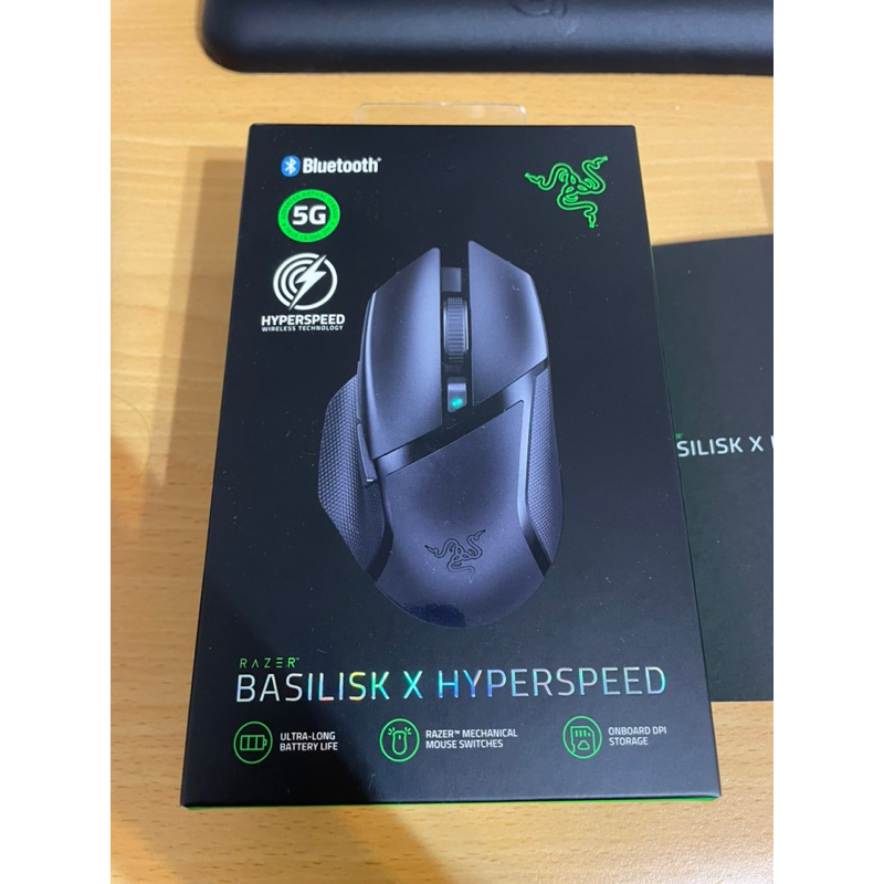 ［使用一次］Razer Basilisk X Hyperspeed 巴塞利斯蛇 X 速度版 無線滑鼠