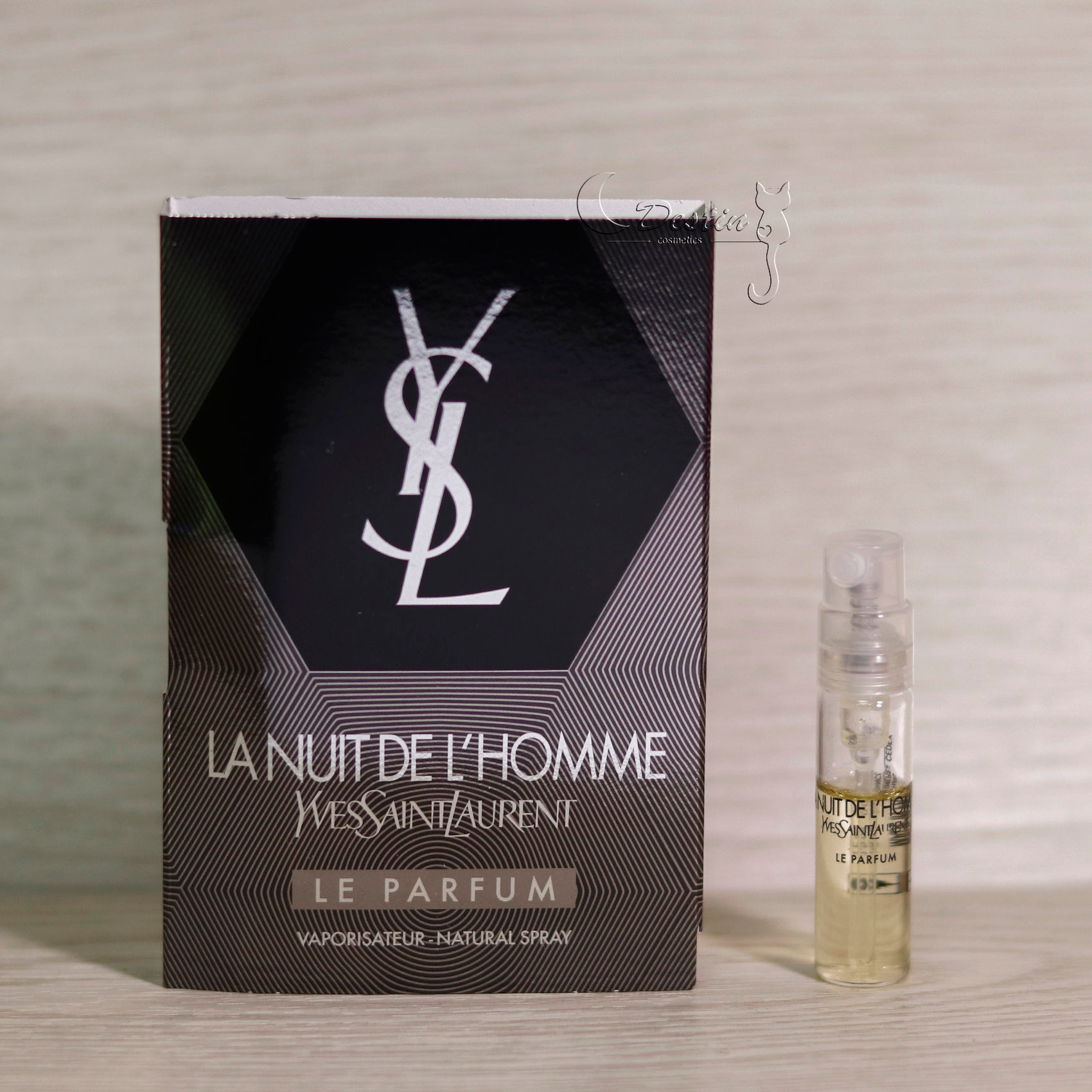 YSL 聖羅蘭 天之驕子 夜幕版 LA NUIT DE L'HOMME Le Parfum 男性香精 1.2ml 試管