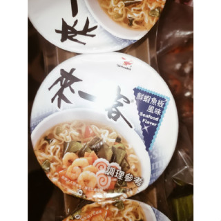 來一客杯麵_鮮蝦魚板風味麵 (12杯/箱)