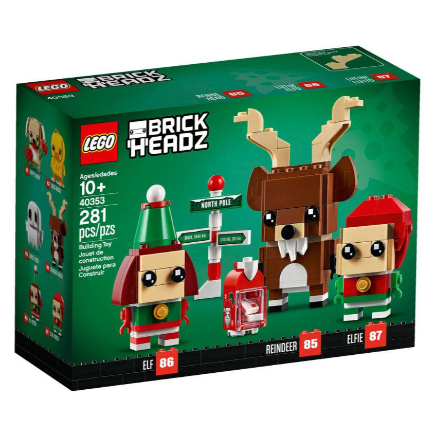 BRICK PAPA / LEGO 40353 Reindeer, Elf and Elfie