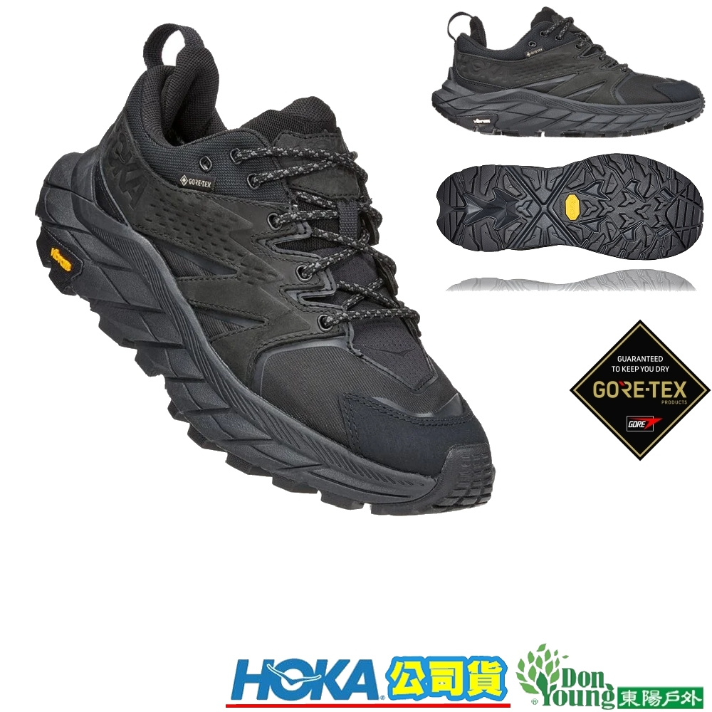 【Hoka One One】女版ANACAPA LOW GTX 防水透氣低筒健行登山鞋 HO1119373BBLC