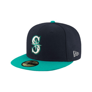NEW ERA 59FIFTY 5950 MLB 球員帽 西雅圖 水手隊 海軍藍/綠 棒球帽 鴨舌帽⫷ScrewCap⫸