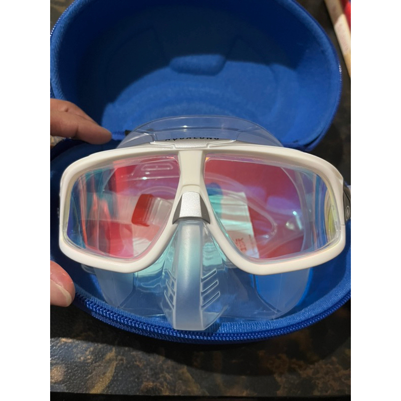 鍍膜 款 透明面鏡 Aqualung Aqua Lung SpheraX Sphera X 面鏡 自潛 自由潛水 低容積