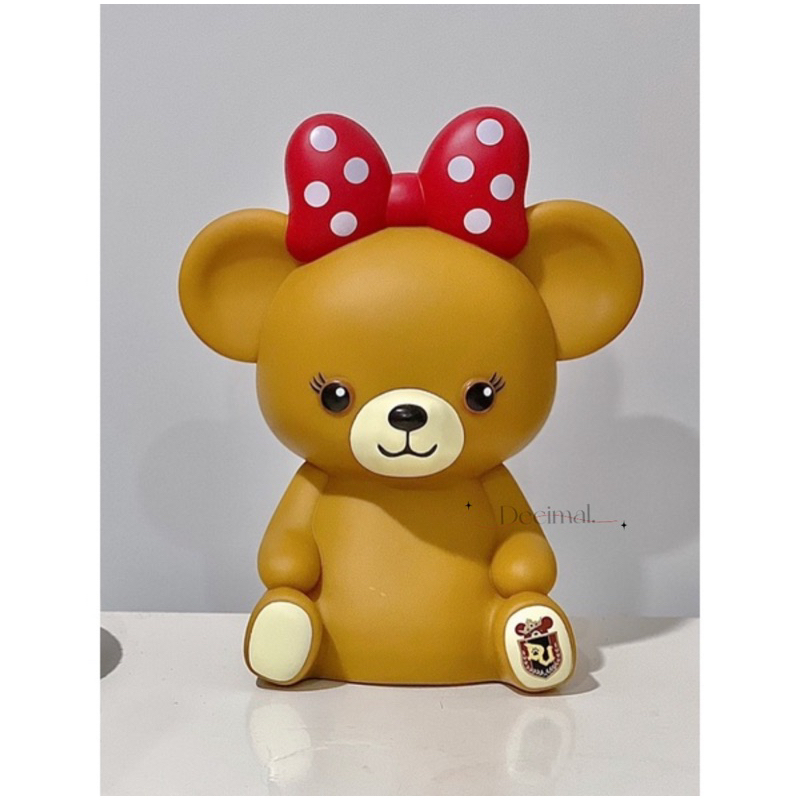 現貨🥐日本迪士尼俱樂部 大學熊存錢筒 布丁存錢筒 情人節 生日 聖誕節 禮物 交換禮物 熊熊存錢筒