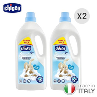 買一送一-chicco-超濃縮嬰兒衣物柔軟精1500ml-甜蜜爽身