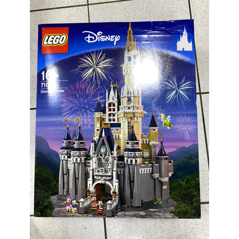 LEGO 71040 迪士尼城堡 全新未拆 現貨 盒損