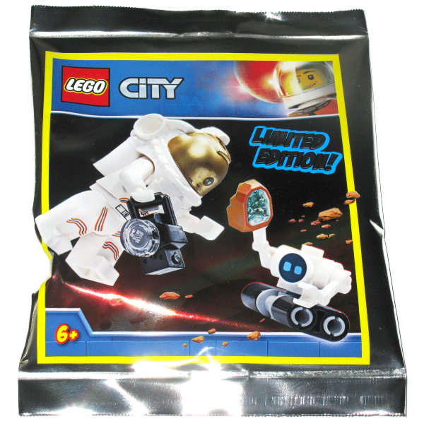 《Brick Factory》 樂高 LEGO 951908 太空人 宇航員 太空機器人 Astronaut 城市系列
