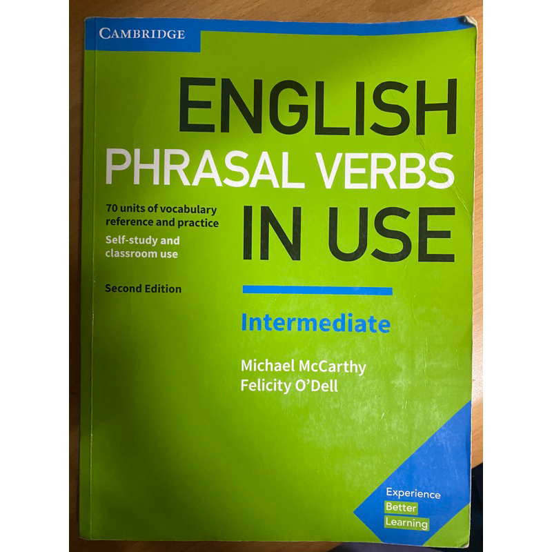 二手英文動詞片語專用用書 文藻外語大學指定用書 English Phrasal verbs In use