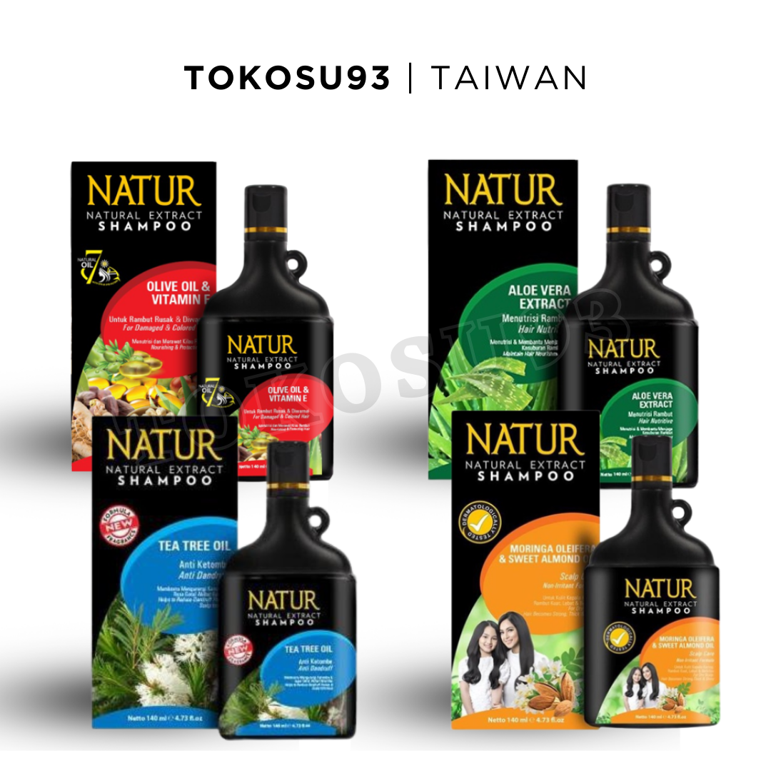 NATUR SHAMPO DAN HAIR TONIC NATURAL EXTRACT BPOM | TOKOSU93