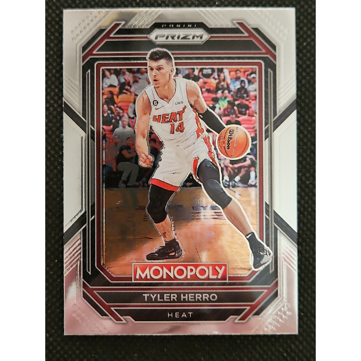 2022-23 PANINI NBA PRIZM MONOPOLY 熱火 英雄 HERRO HEAT 球員卡 大富翁