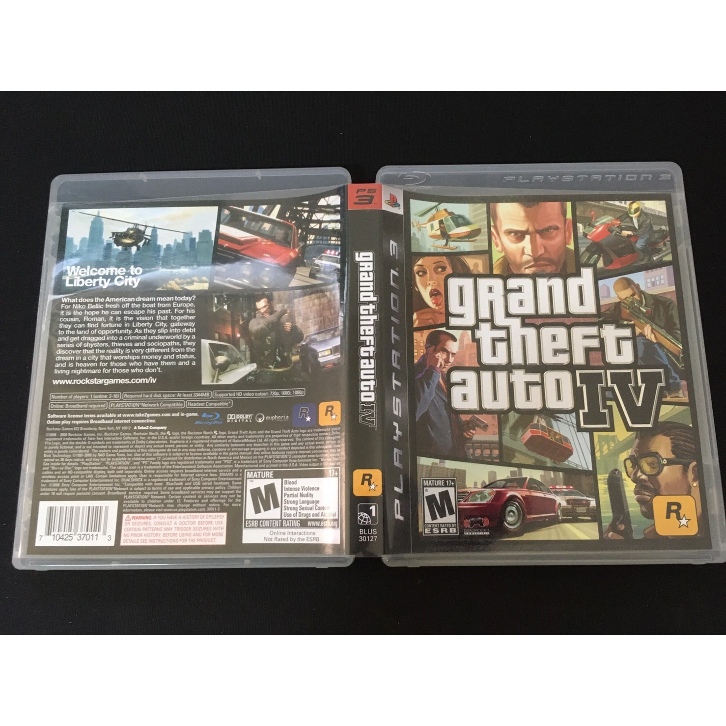 ．私人好貨．二手．PS3．早期 盒裝【俠盜獵車手 4 Grand Theft Auto】美版 中古光碟 電視遊樂器 主機