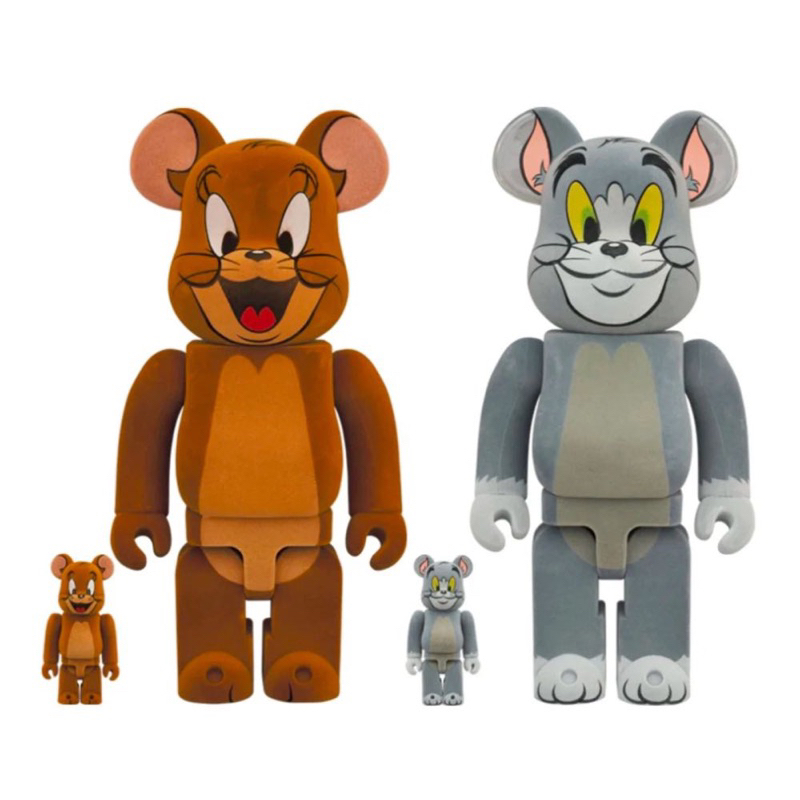 BE@RBRICK Tom &amp; Jerry Flocky Ver. 100% &amp; 400%湯姆與傑利 bearbrick