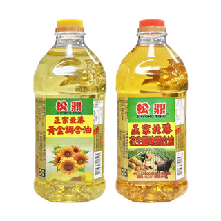 松鼎 花生風味調合油/黃金調合油 1.8L 炒菜 家庭用油 料理油 調理油 烹飪 食用油 煮飯 花生油