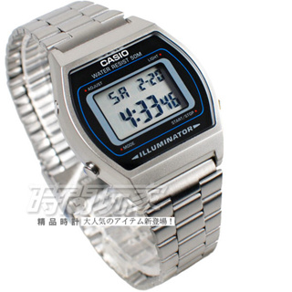 CASIO卡西歐 B640WD-1A 原價1155 大錶面 LED照明 電子錶 男錶 學生錶 日期 計時碼表【時間玩家】