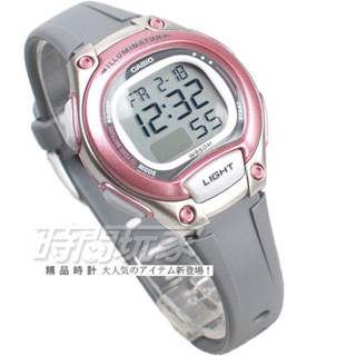 CASIO卡西歐 LW-203-8A 原價1267 10年電力 電子錶 運動錶 防水錶 女錶 童錶 藍x灰【時間玩家】