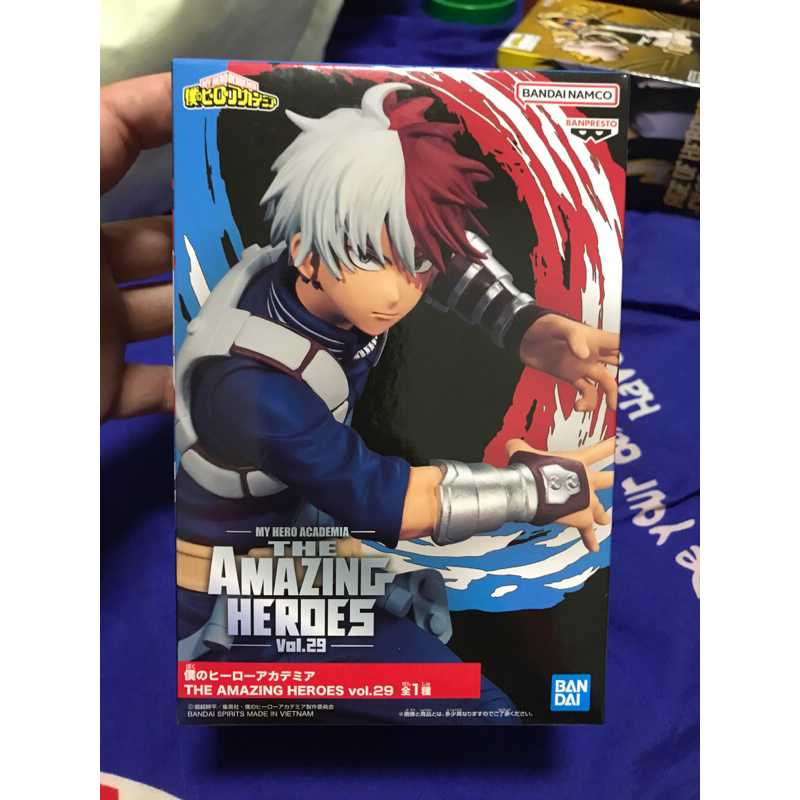 日版 BANPRESTO 景品 THE AMAZING HEROES vol.29 轟焦凍 我的英雄學院 公仔