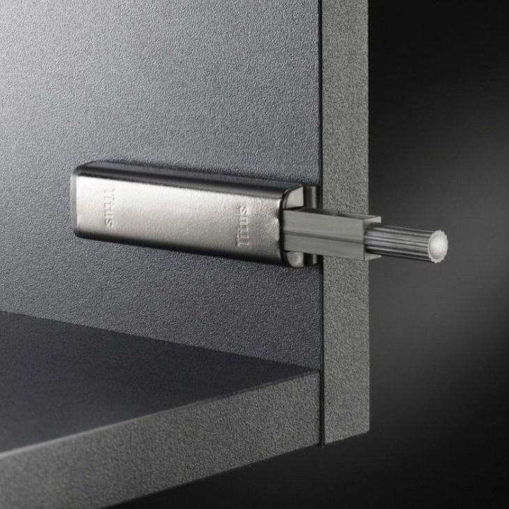 英國 TITUS 金屬拍門器 拍拍手 拍門器 門板用反向棒 反彈器 彈壓器 彈壓棒 櫥櫃 系統櫃 進口 不鏽鋼