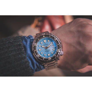 [六樓先生 ]訂製款Proxima tuna 藍寶石鏡面 機械錶 潛水錶