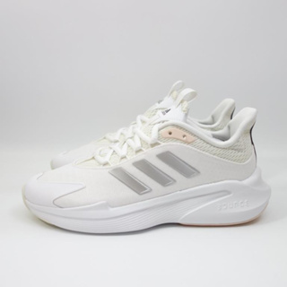 [麥修斯]ADIDAS ALPHAEDGE + IF7283 運動鞋 慢跑鞋 輕量 舒適 白銀 女款