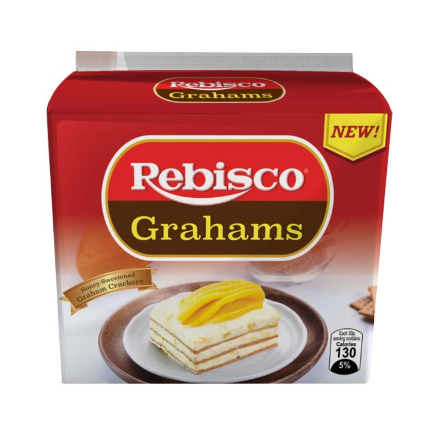 菲律賓 Rebisco 蜂蜜 風味 全麥 餅乾 Grahams crackers 200g