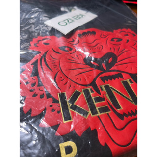 KENZO 黑色紅虎頭 小尺碼 吊牌未剪