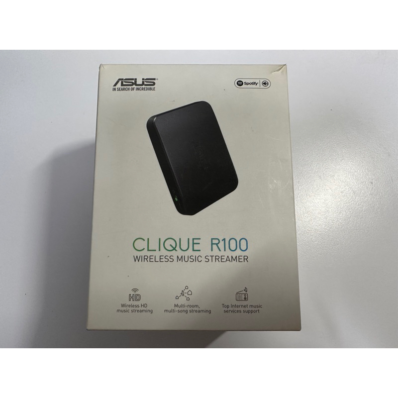 【二手】華碩 ASUS CLIQUE R100 無線音樂串流器