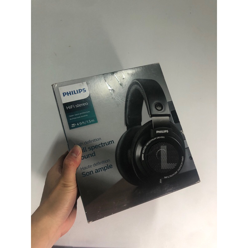 【商品名稱】飛利浦Philips SHP9500S耳罩式耳機 【商品價格】850 【商品狀況】9成新