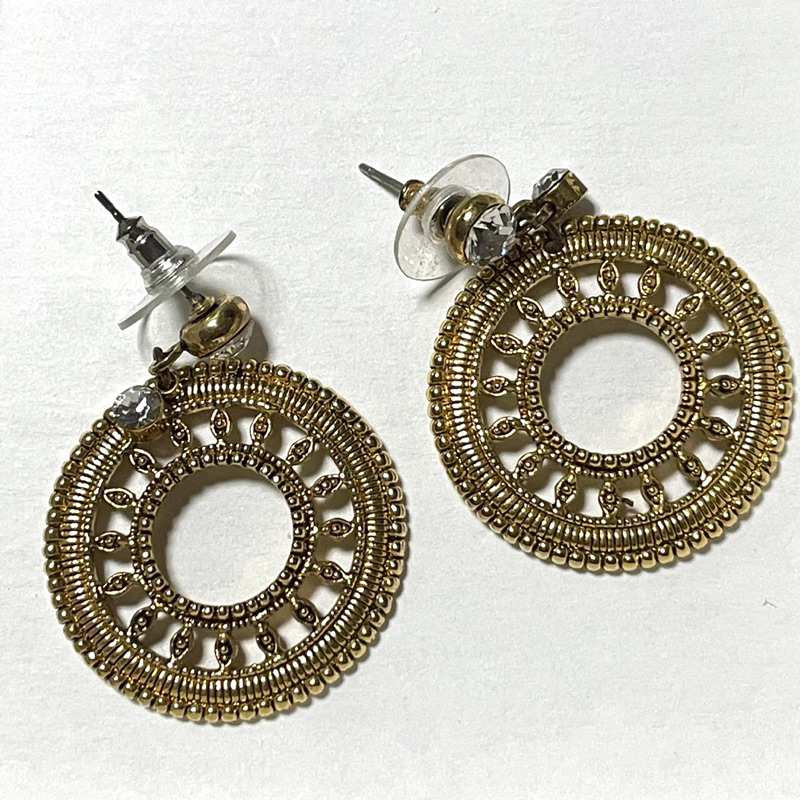 二手特價 Cordate 復古耳環 黃銅耳環 造型耳環