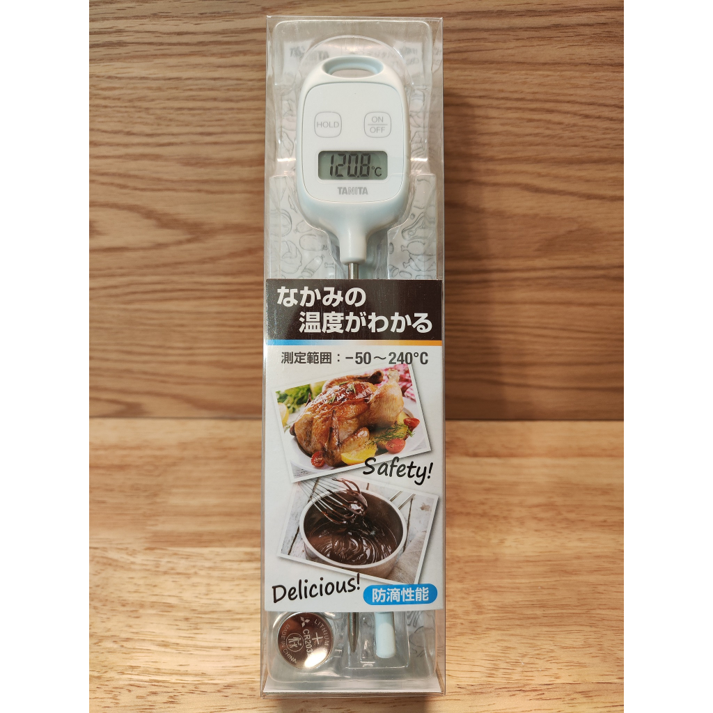 百利達 TANITA 料理溫度計 探針式 磁吸 料理烹飪 -50~240度 白色 TT-583