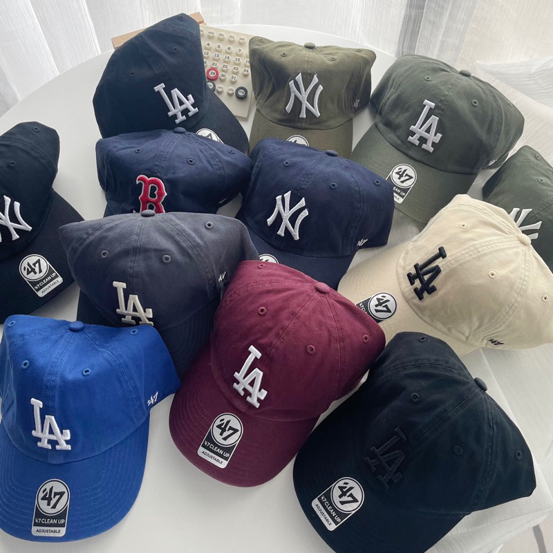 ［LCW] 現貨 47 brand 大LOGO 小logo 老帽 帽子 NY 洋基 LA 道奇