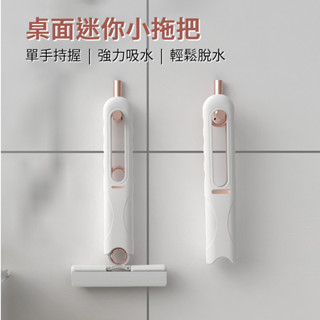 桌面迷你小拖把 迷你便攜式小拖把 迷你拖把 拖把 桌面清潔拖把 車載小拖把 免手洗桌面小拖把 桌面清潔 擦玻璃 廚房清潔